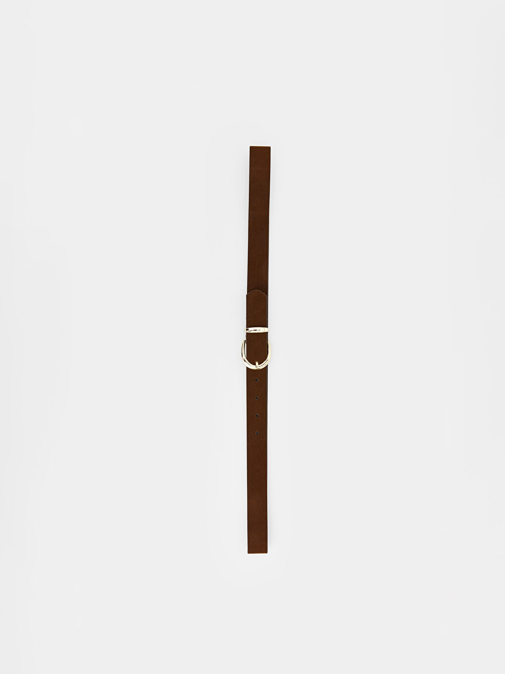 Kahverengi Süet Görüünmlü Kadın Kemer-1