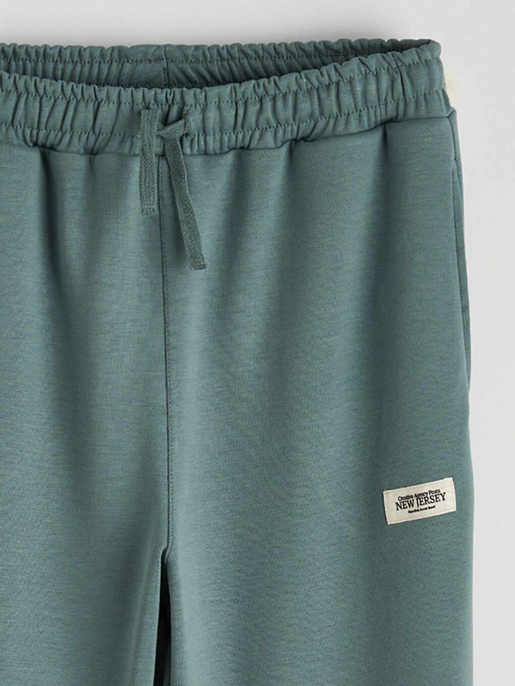 Yeşil Beli Lastikli Erkek Çocuk Jogger Eşofman Altı-2