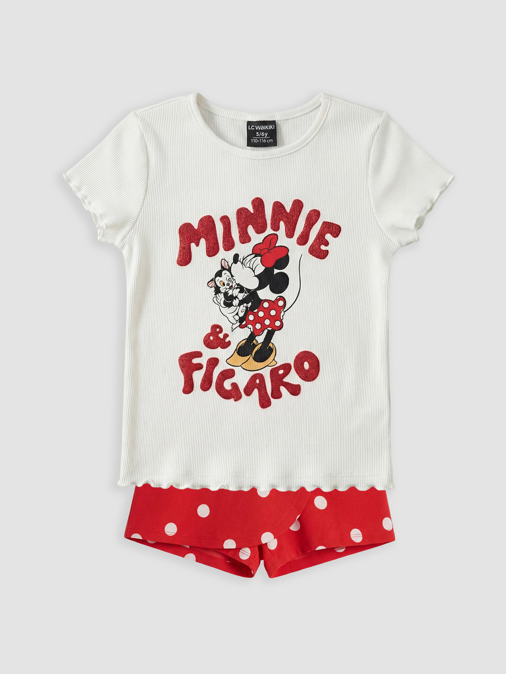 Minnie Mouse Printed Girls' Pyjamas Set-1