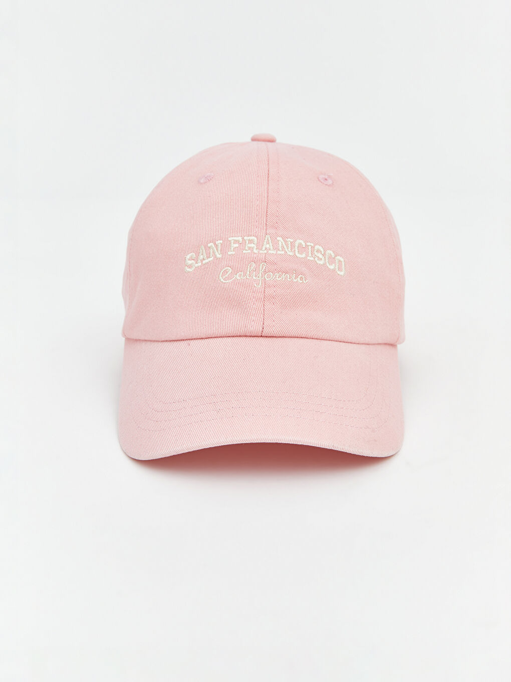 Pembe Nakışlı Erkek Kep Şopka