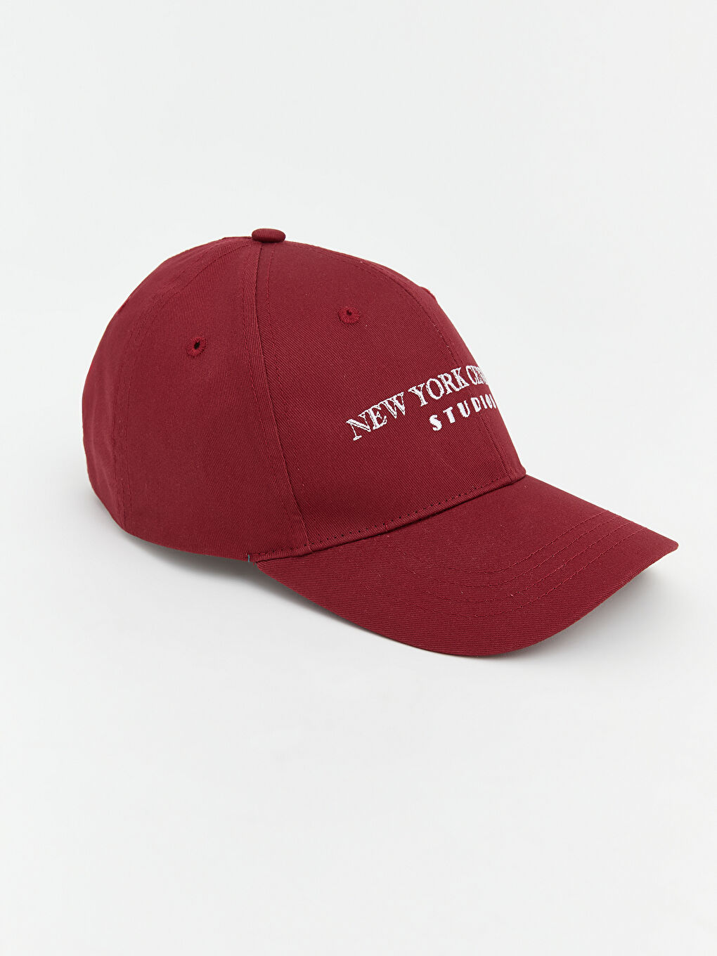 Mann BURGUND Baseballkappe-1