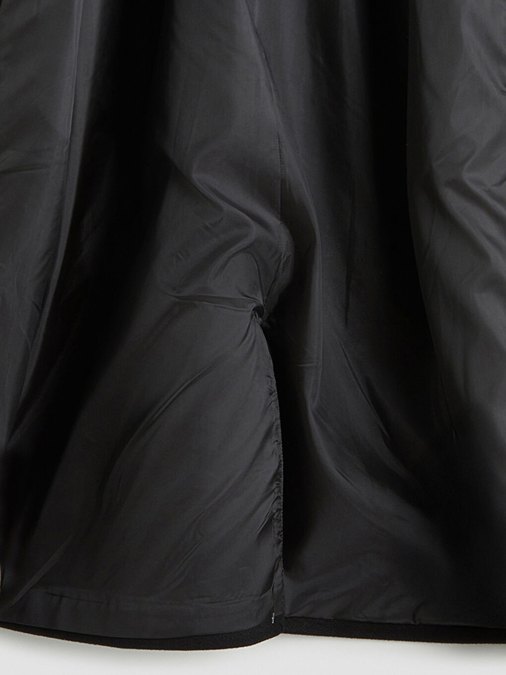 Siyah Kruvaze Yaka Kadın Kaşe Kaban-6