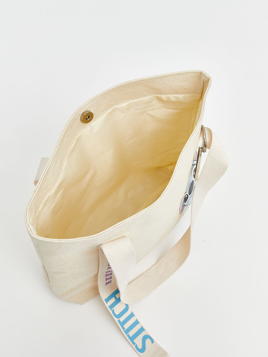 حقيبة كتف بيج فاتح / ايكرو فتاة-3