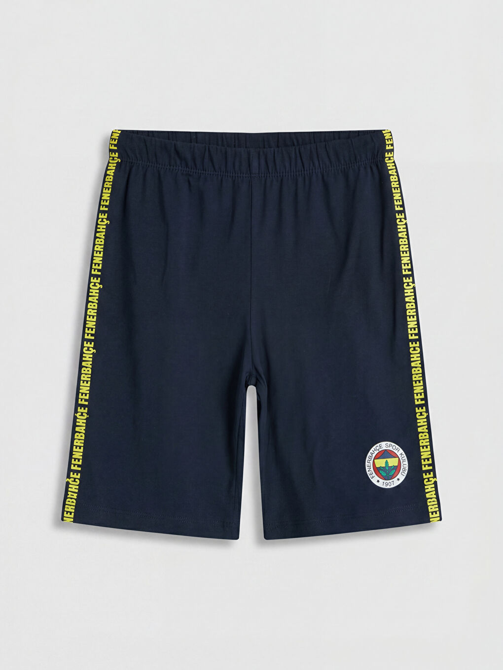 Sarı Fenerbahçe Baskılı Erkek Çocuk Pijama Takım-5