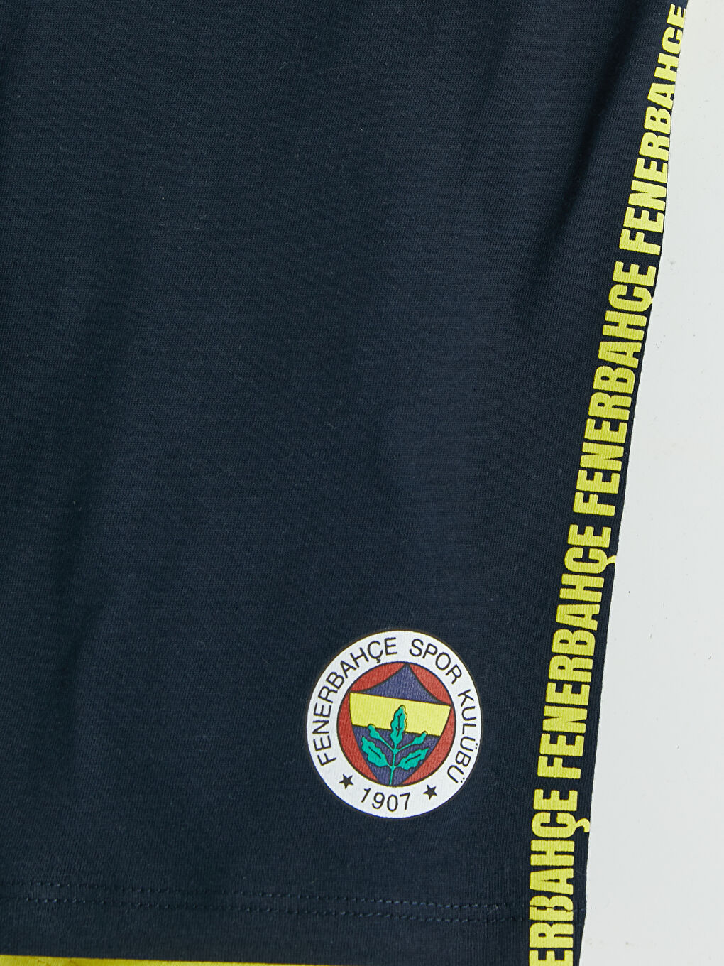 Sarı Fenerbahçe Baskılı Erkek Çocuk Pijama Takım-7