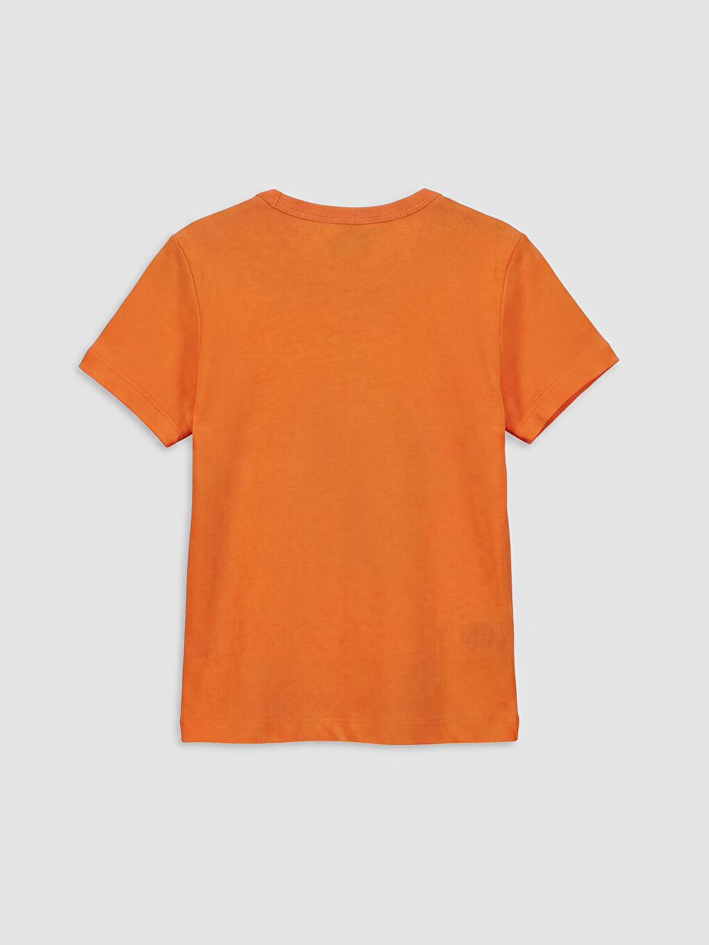Turuncu Baskılı Erkek Çocuk Şortlu Pijama Takımı-3