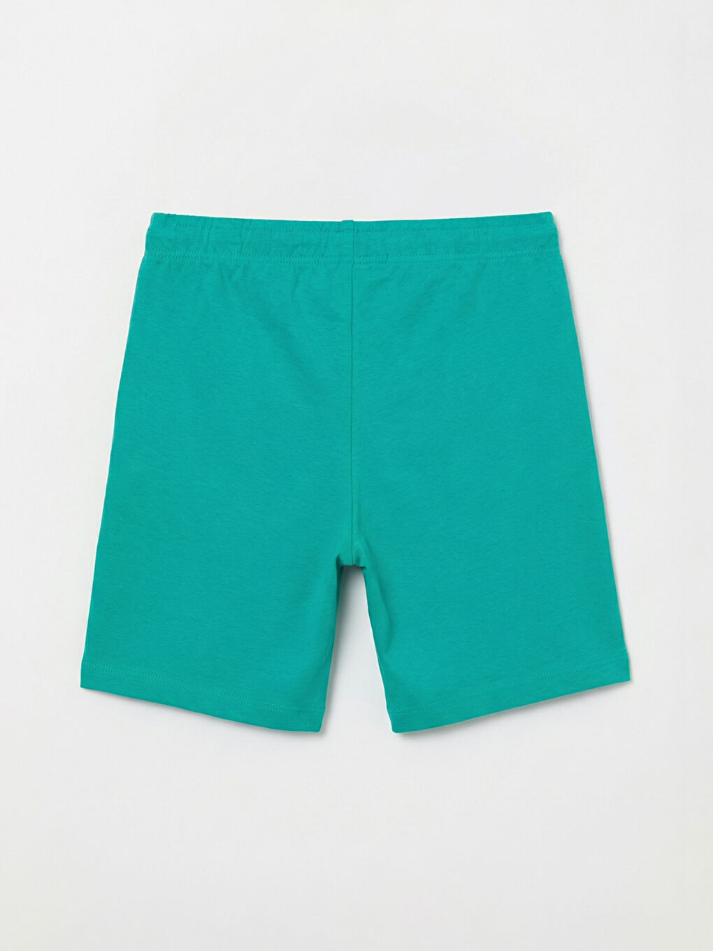 Siyah Baskılı Beli Lastikli Erkek Çocuk Şort 2'li-4