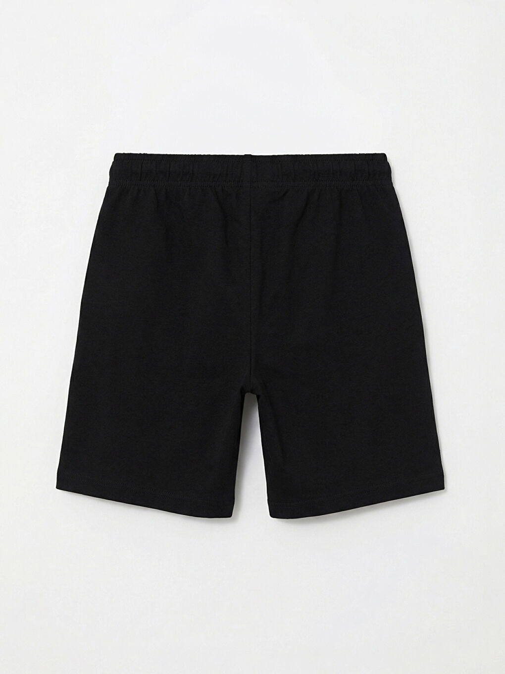 Siyah Dinozor Baskılı Erkek Çocuk Şort-1