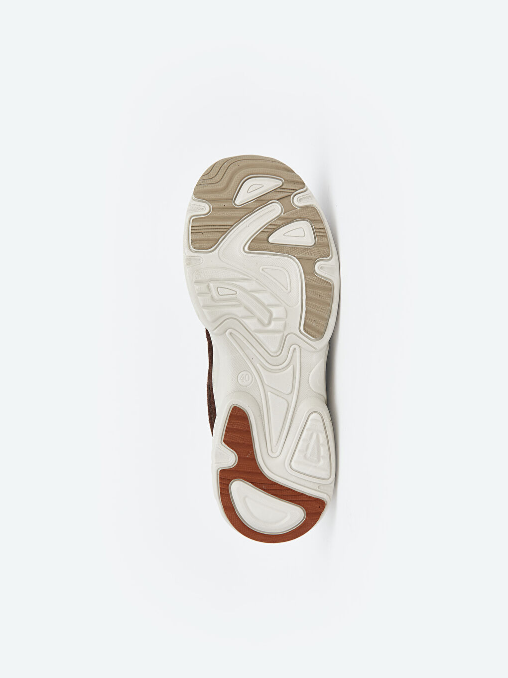 Kahverengi Bağcıklı Kadın Spor Ayakkabı-3