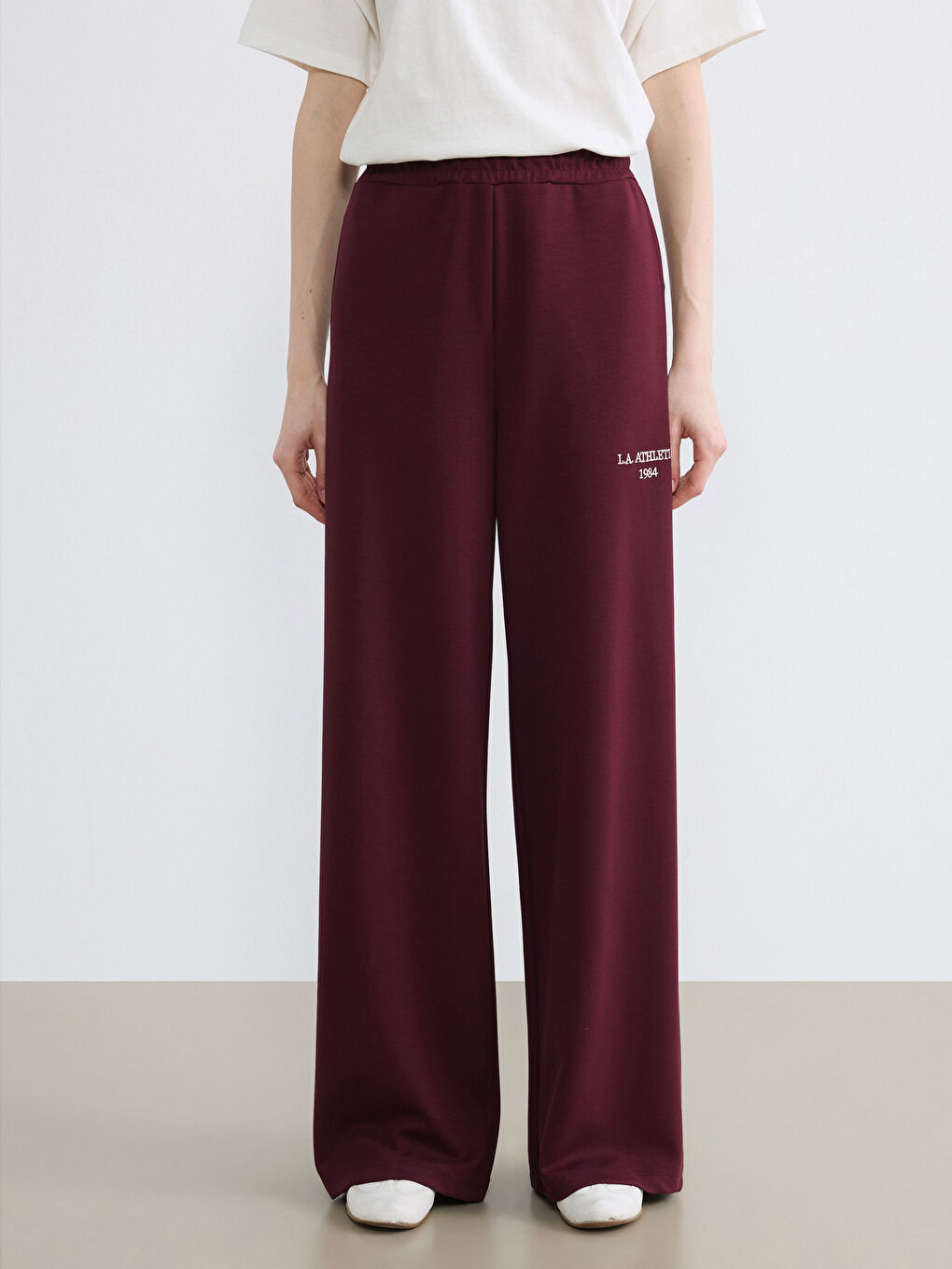 Mürdüm L.A. Athletic Nakışlı Soft Touch Kadın Eşofman Altı-2