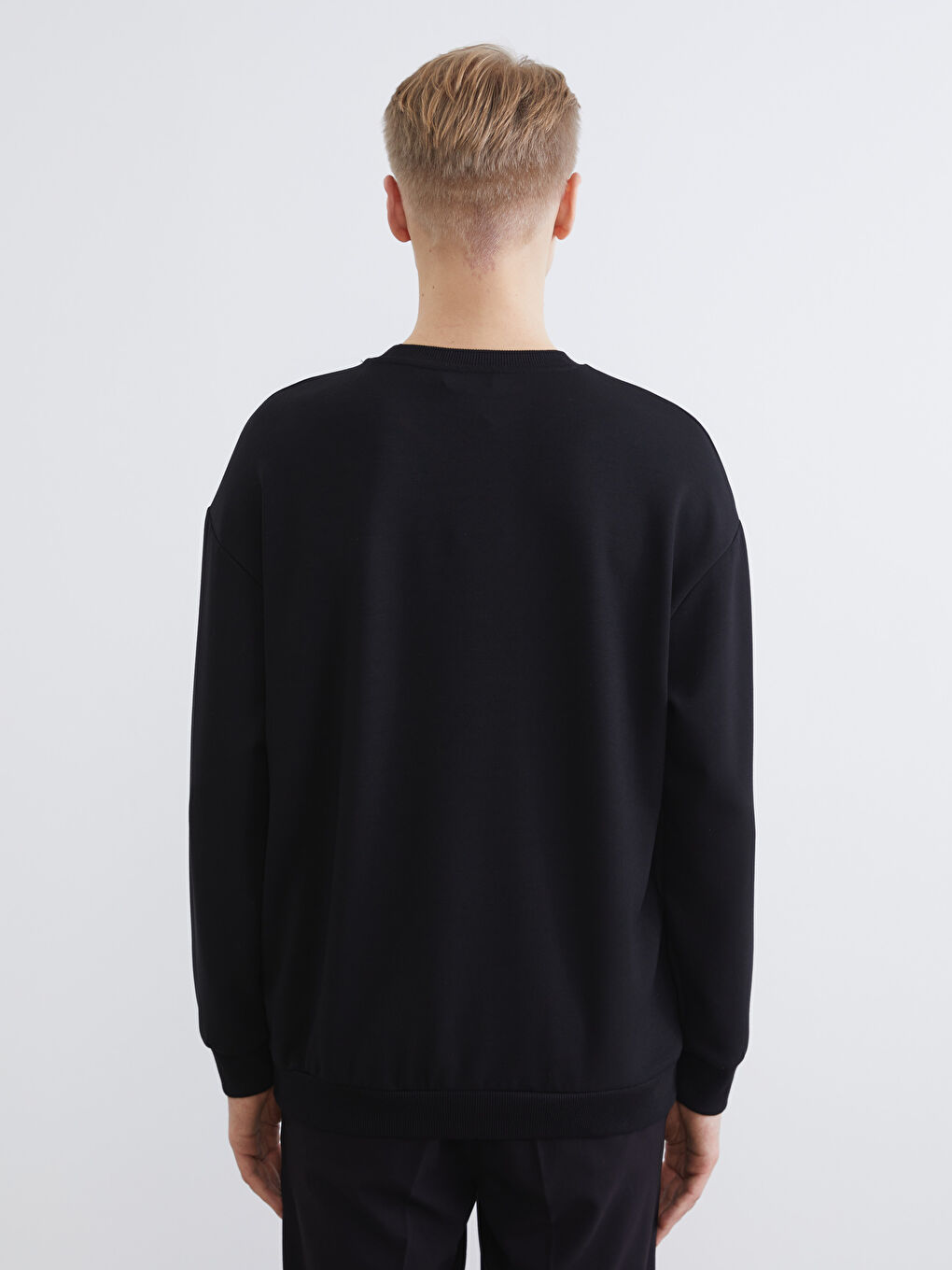 Crew Neck Men's Sweatshirt-3