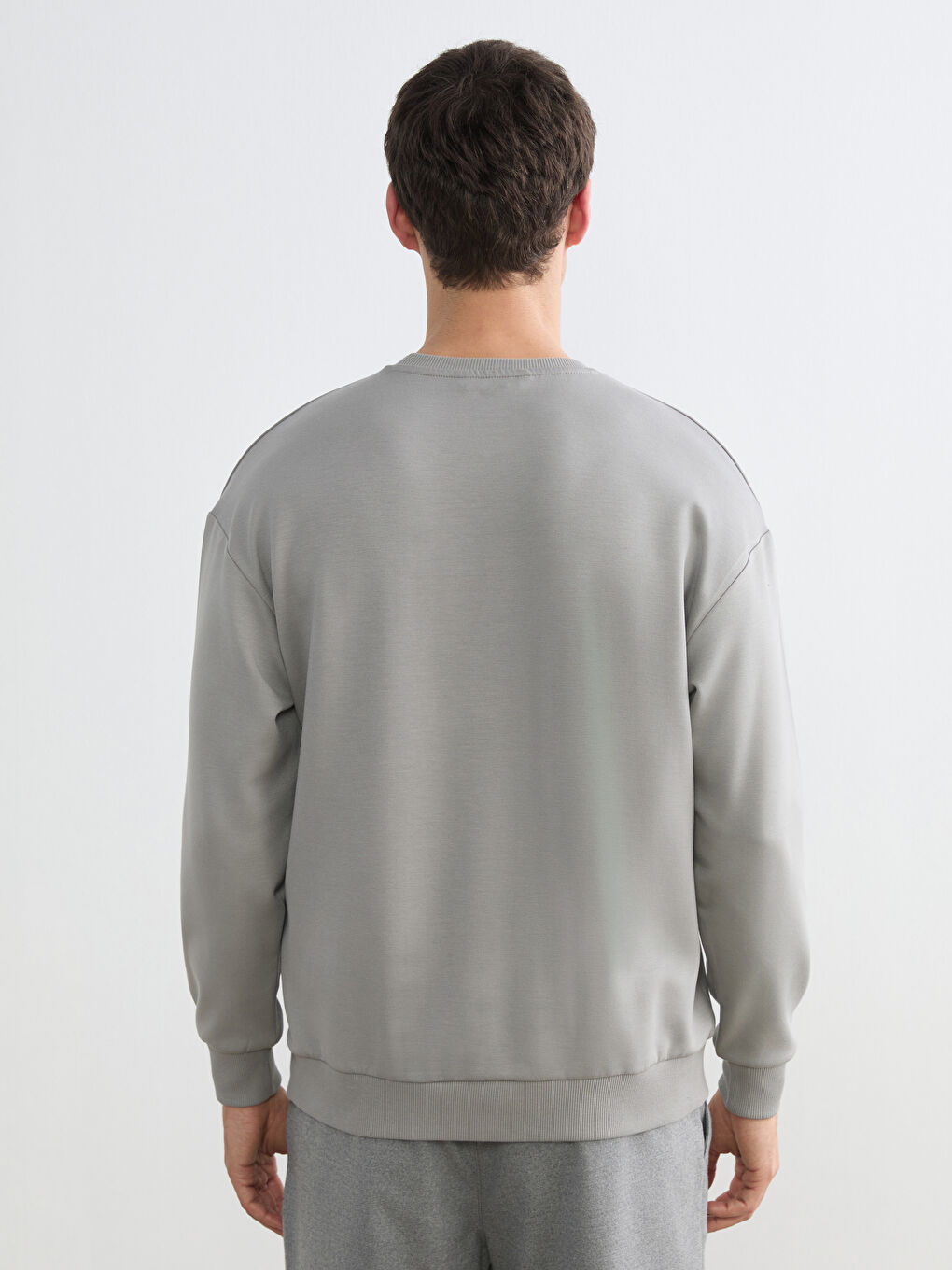 Crew Neck Men's Sweatshirt-3