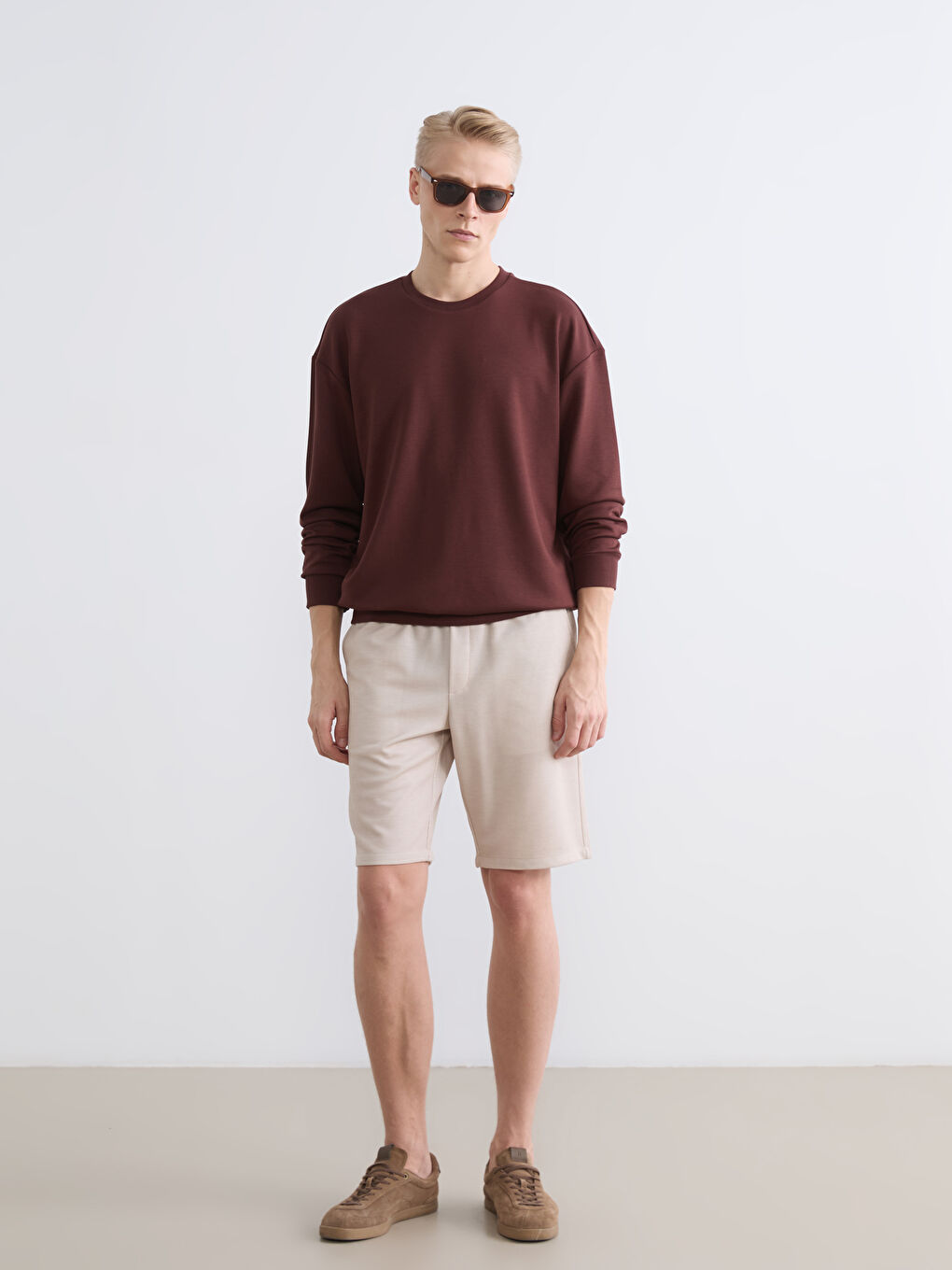 Crew Neck Men's Sweatshirt-1