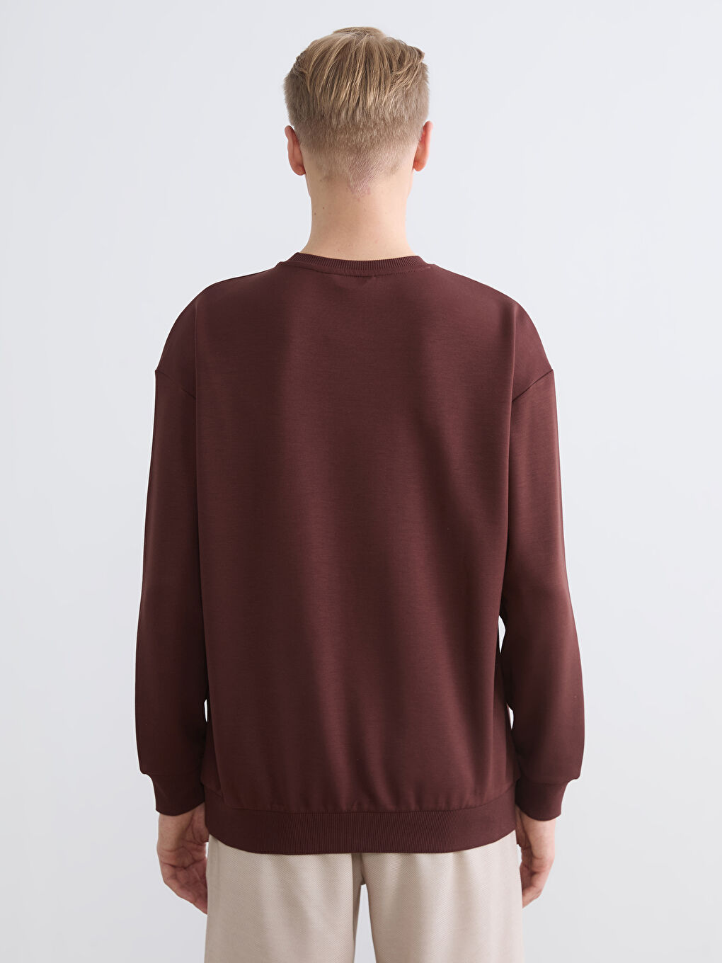 Crew Neck Men's Sweatshirt-3