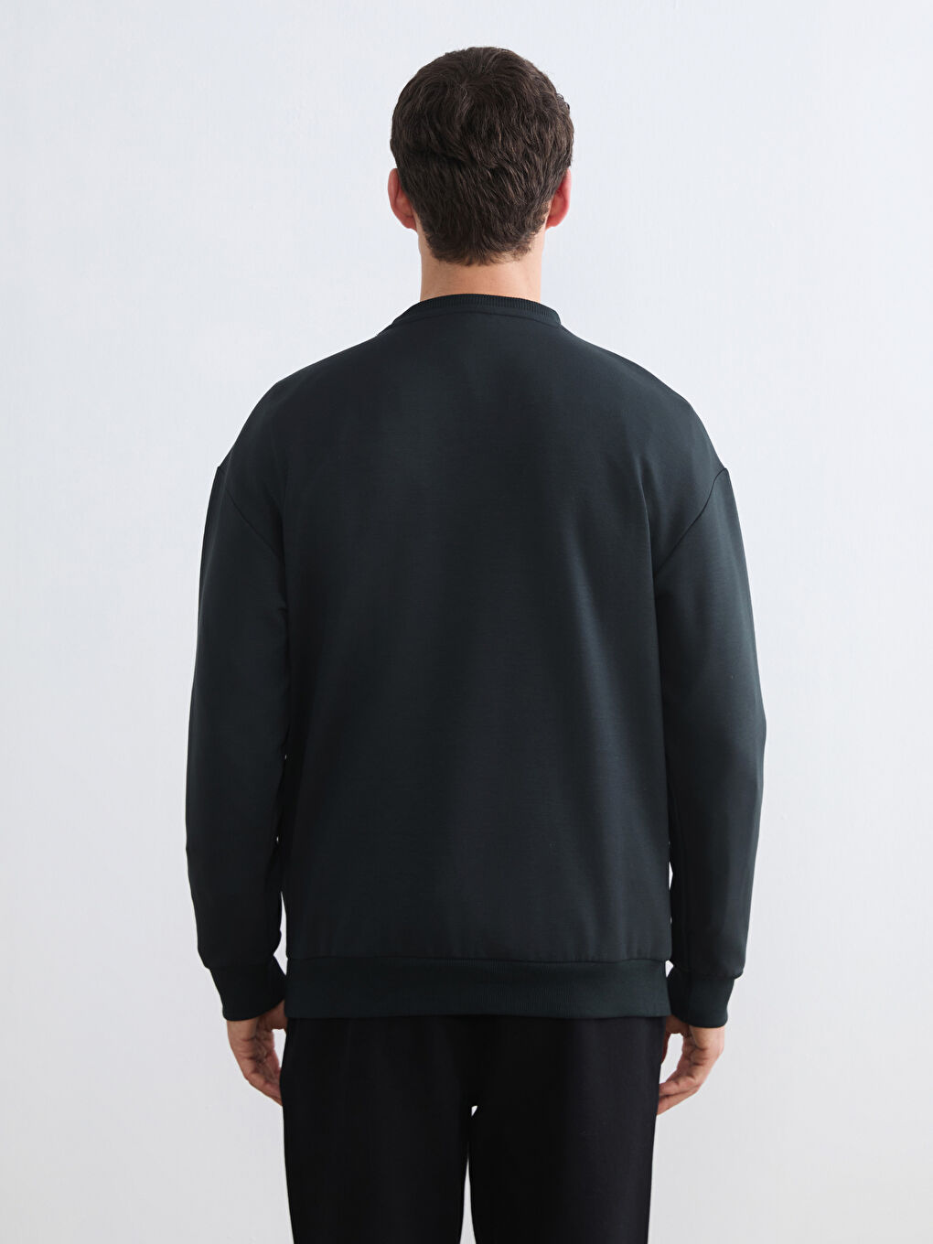 Crew Neck Men's Sweatshirt-3