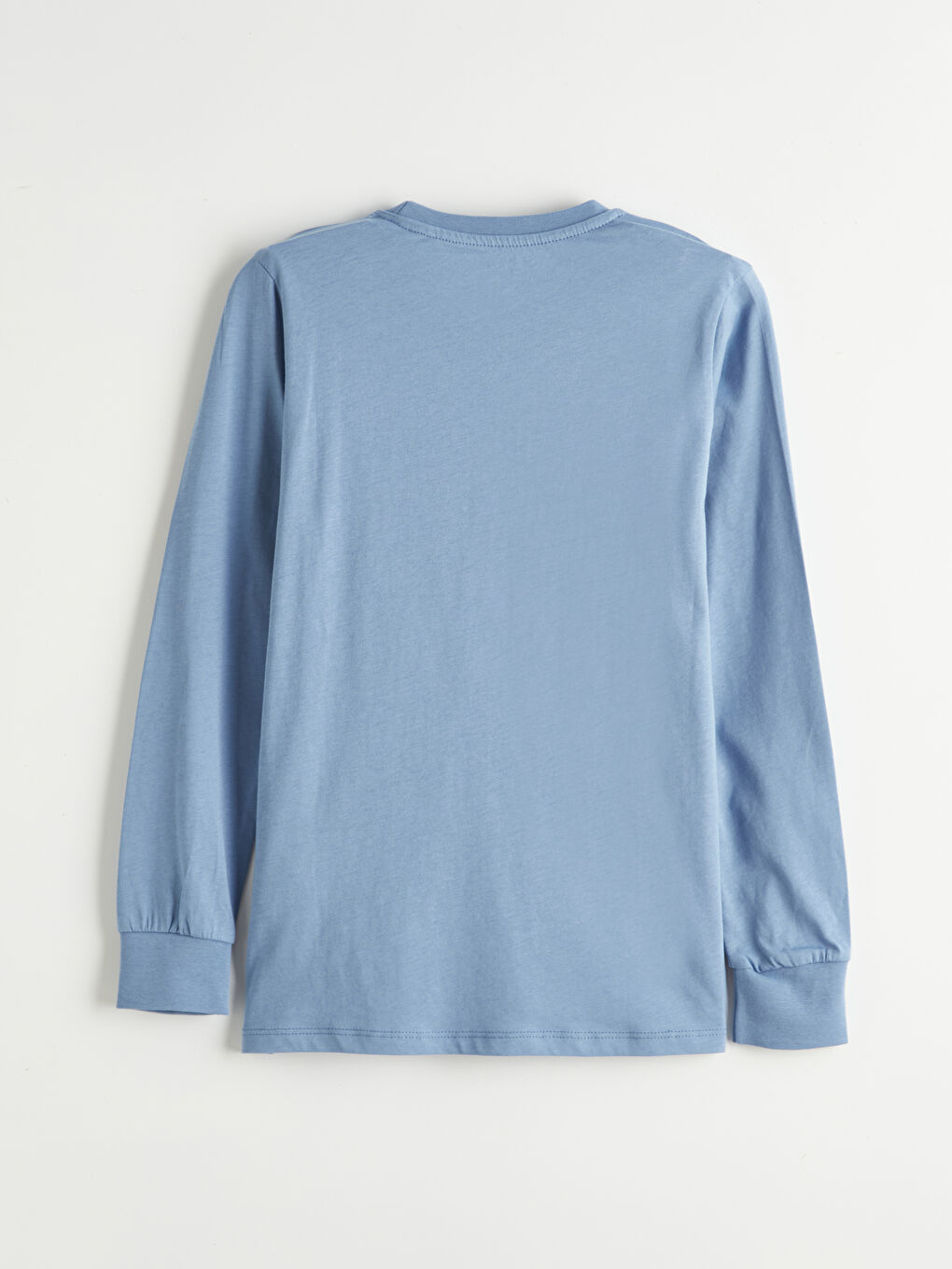 Mavi Bisiklet Yaka Baskılı Erkek Çocuk Pijama Takım-3