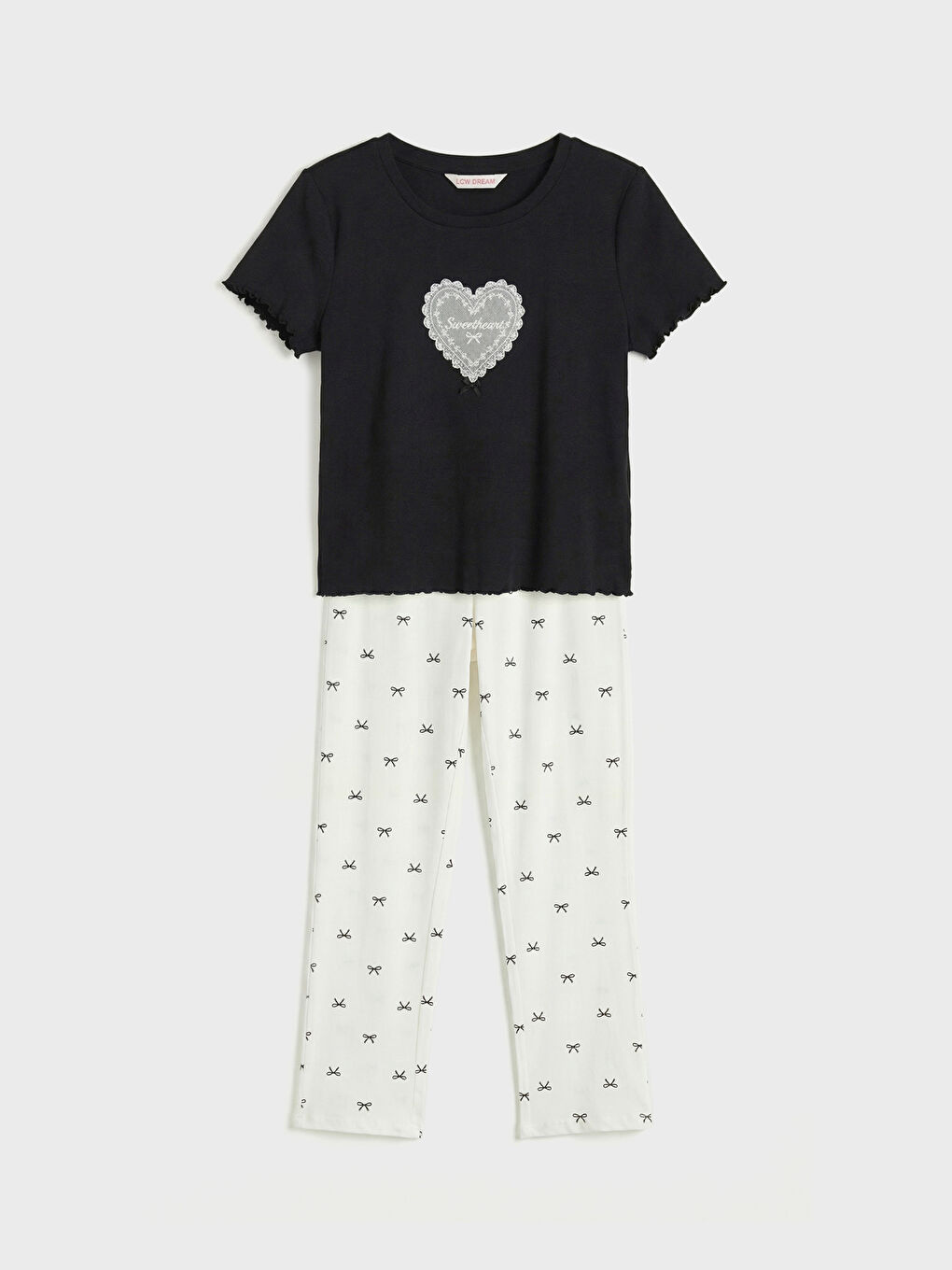 Woman ECRU Pyjama Set