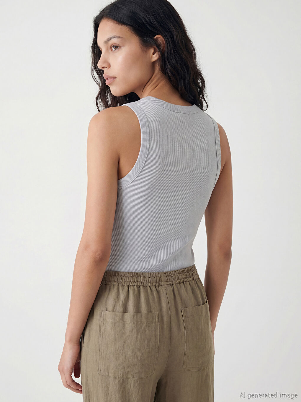 PLAVA Top majica Žena-3