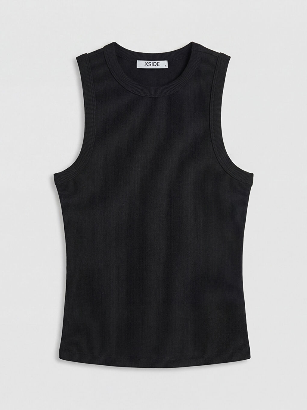 CRNA Top majica Žena-4