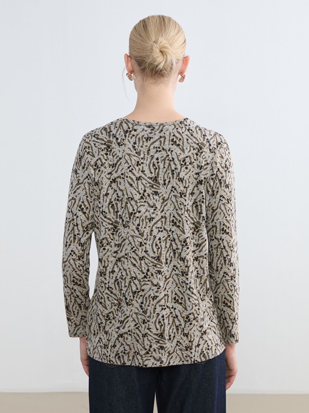 Әйелдер сарғыш Блузка-3