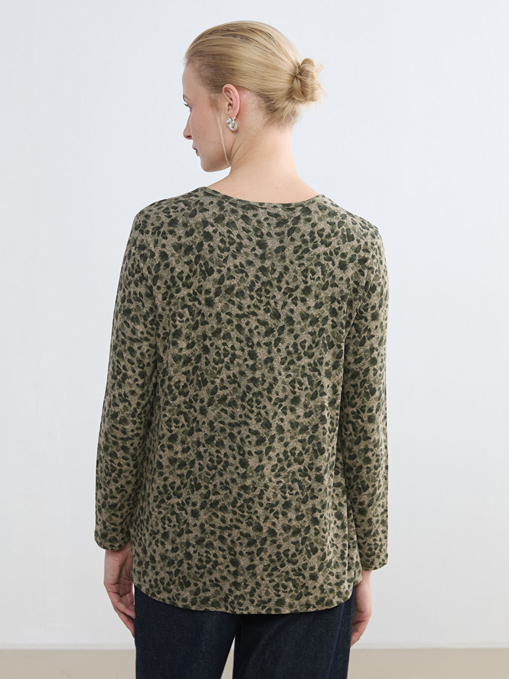 Әйелдер ХАКИ Блузка-3