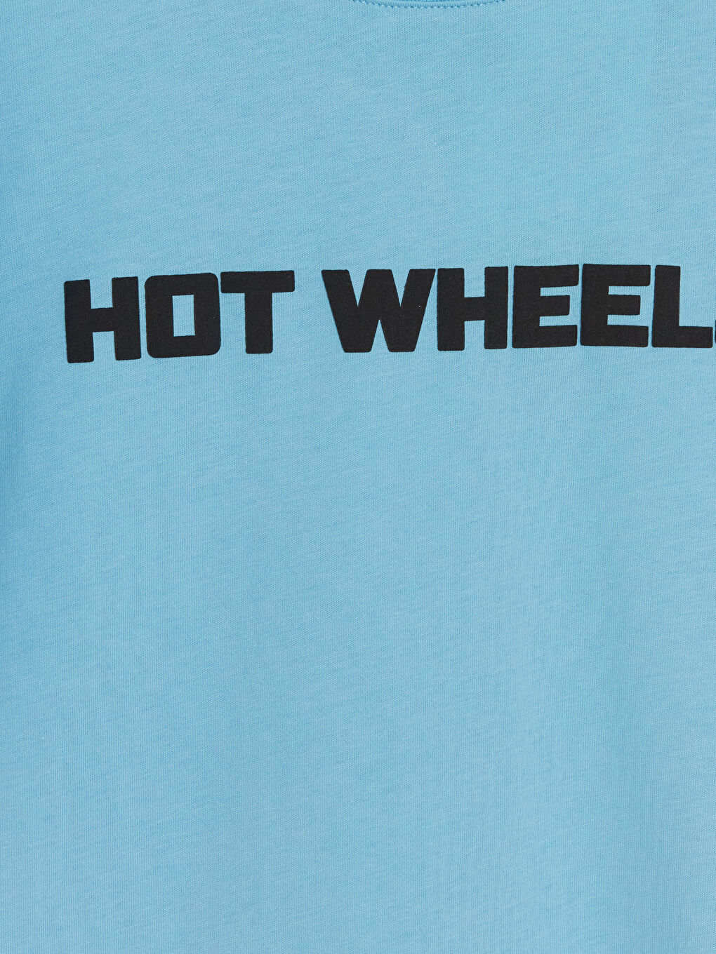Mavi Hot Wheels Baskılı Erkek Çocuk Pijama Üst-2