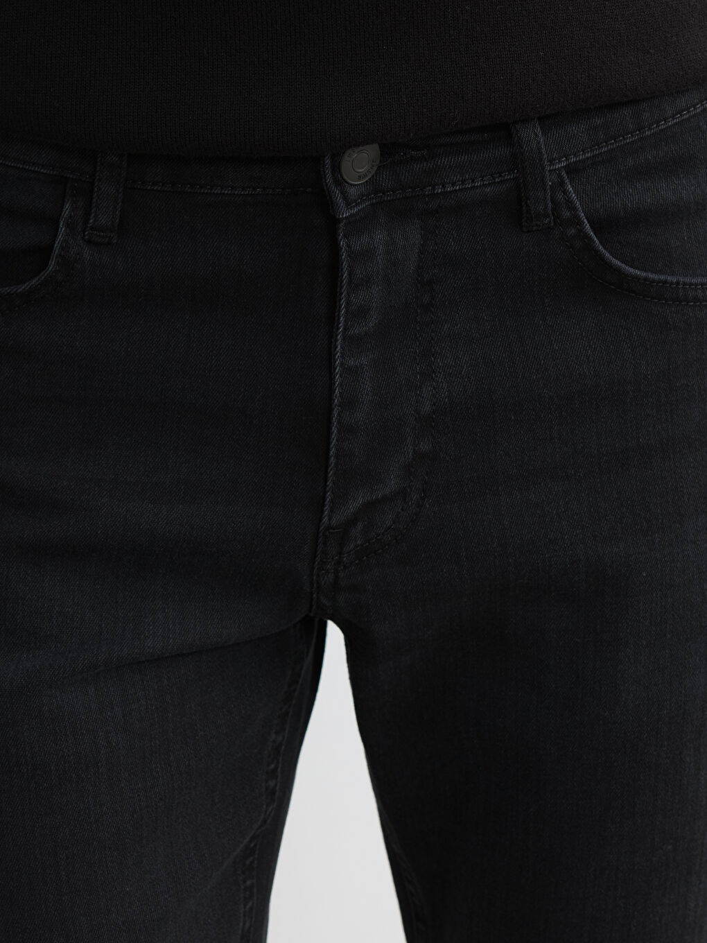 Siyah 779 Regular Fit Erkek Jean Pantolon-3