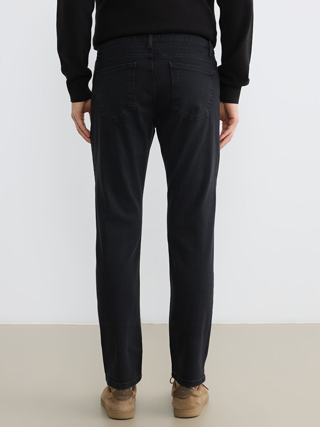 Siyah 779 Regular Fit Erkek Jean Pantolon-4