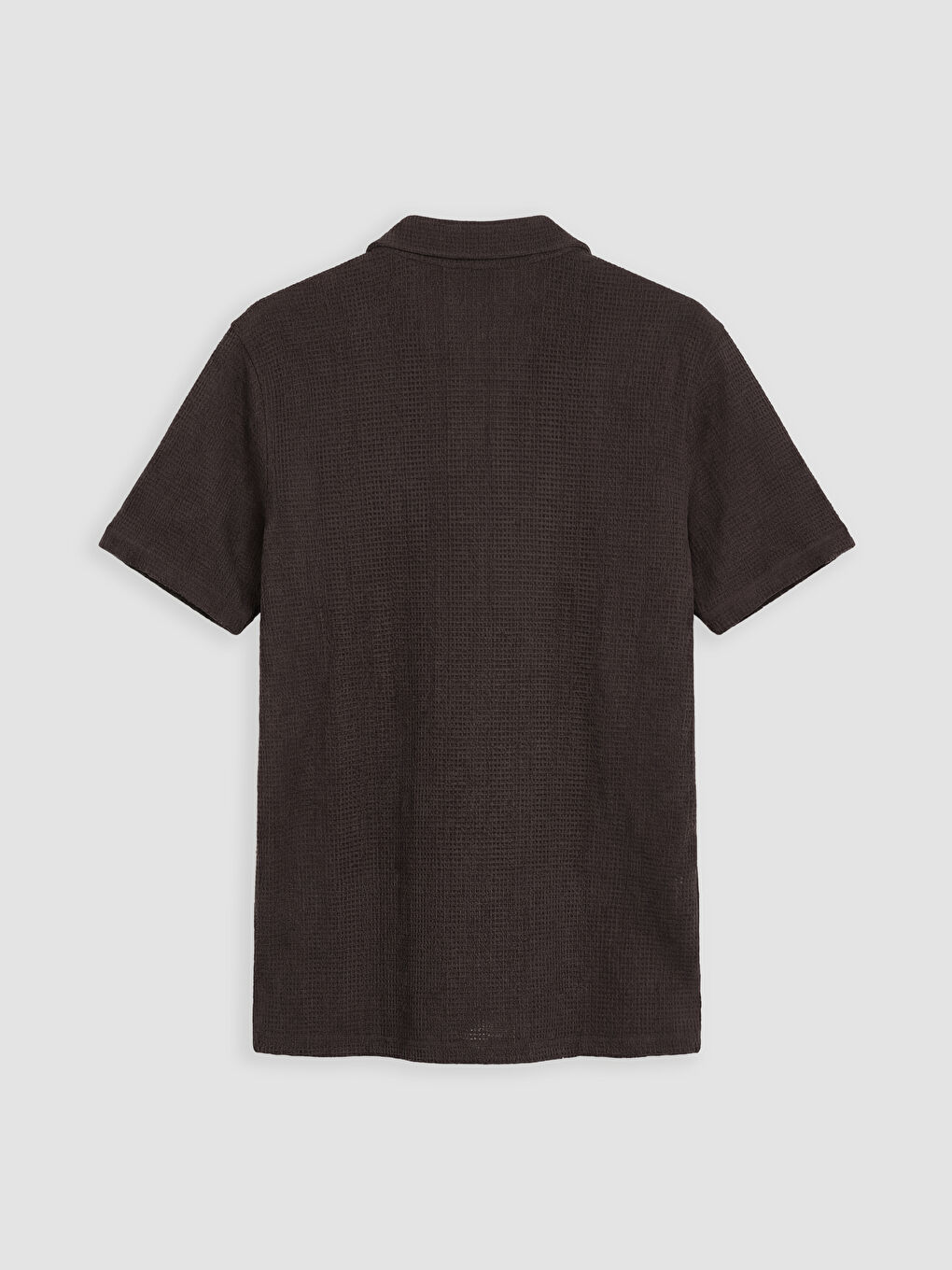 Kahverengi Regular Fit Erkek Gömlek-1