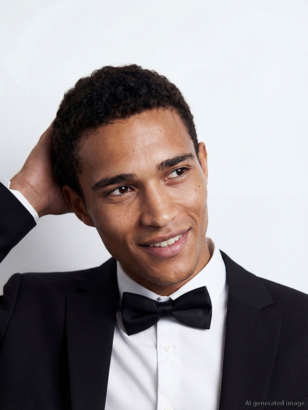 Siyah Basic Erkek Papyon