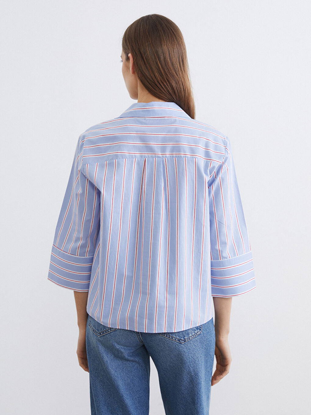 Striped Women's Shirt-3