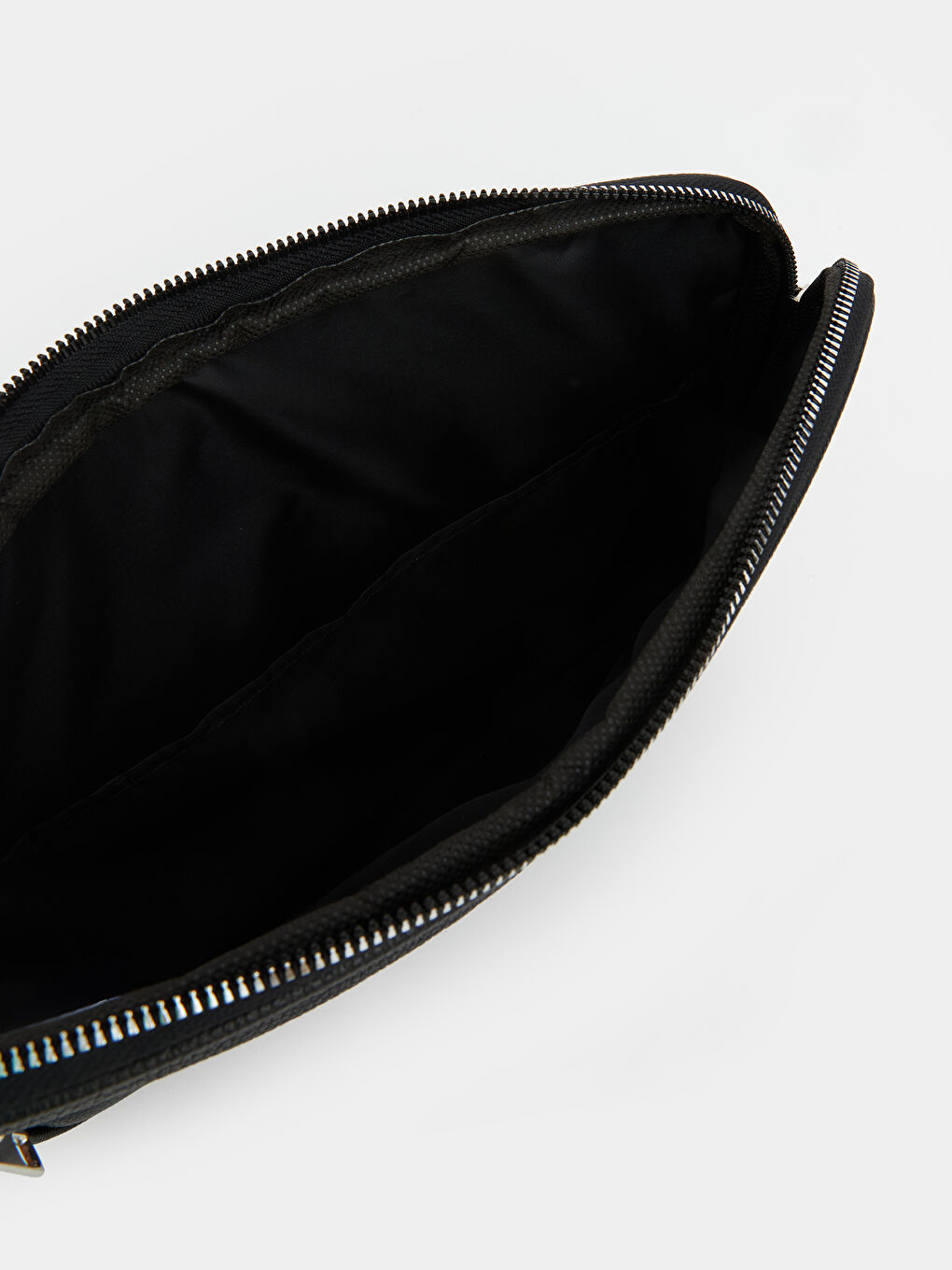 Siyah Deri Görünümlü Erkek El Çantası-2