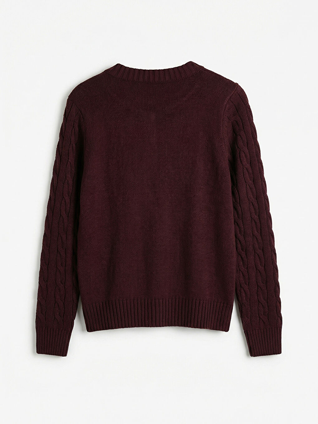 كارديجان نسائي تريكو منقوش بياقة دائرية-5