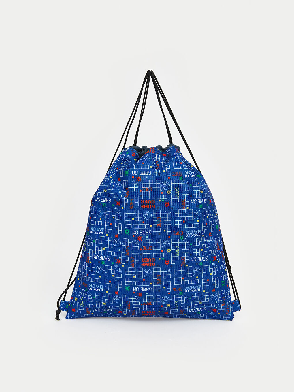 Lacivert Baskılı Erkek Çocuk Sırt Çantası