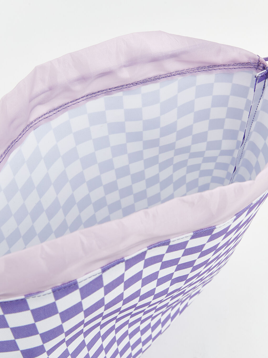 Mor Damalı Büzgülü Kız Çocuk Sırt Çantası-2