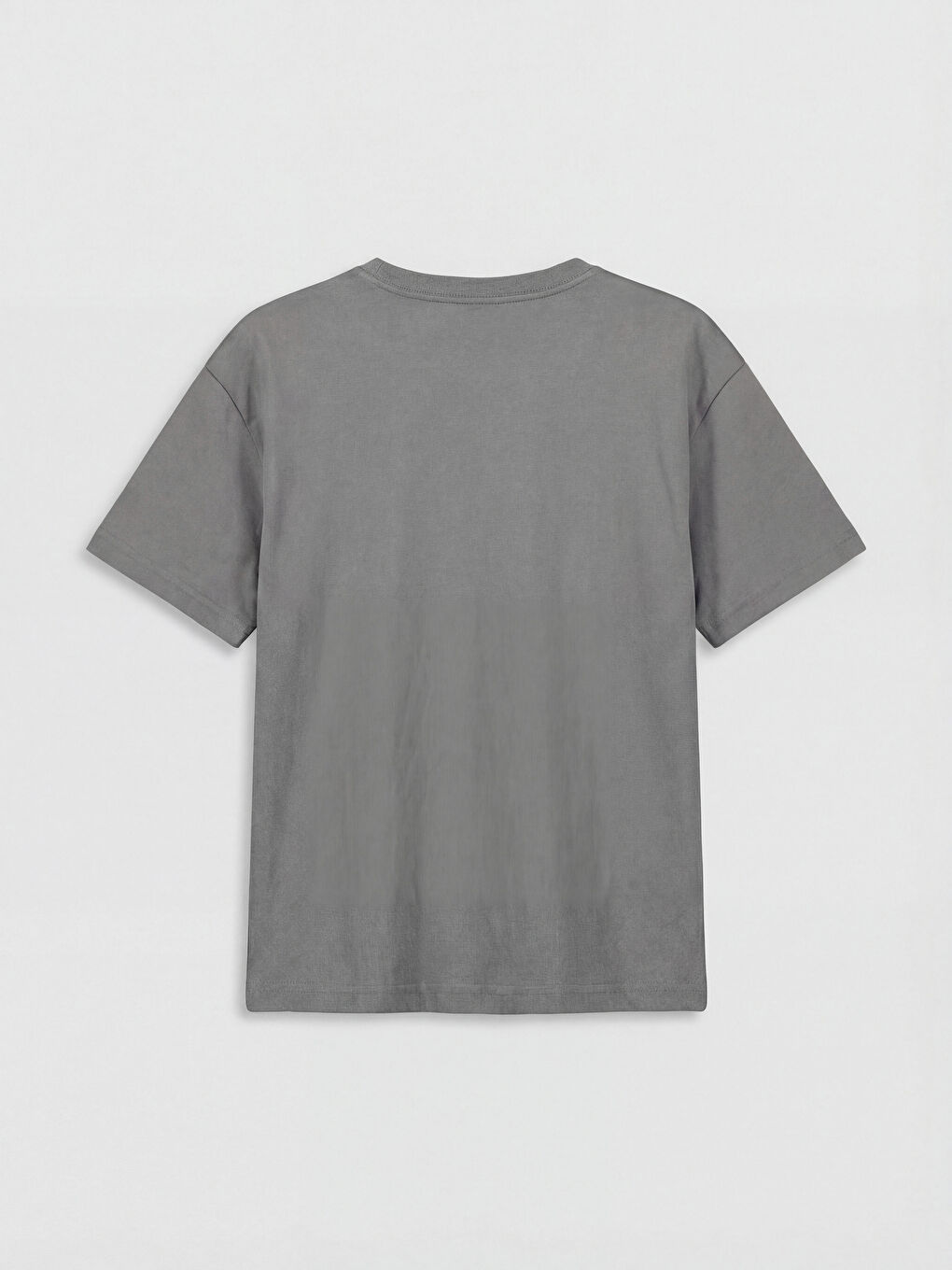 تي شيرت أولاد مطبوع بياقة دائرية-1