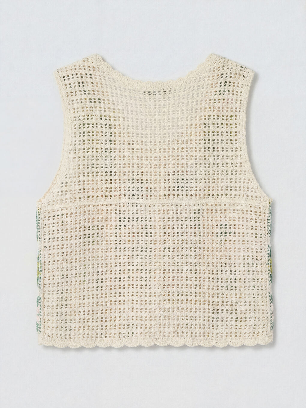 Woman GREEN Waistcoat-5