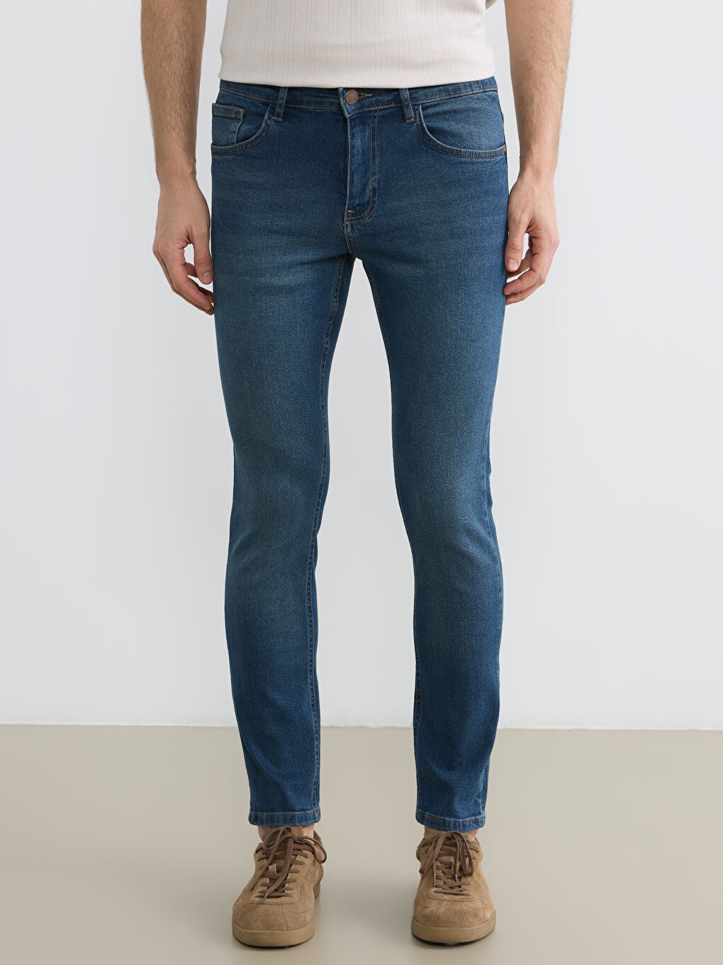 İndigo 750 Slim Fit Erkek Jean Pantolon-1