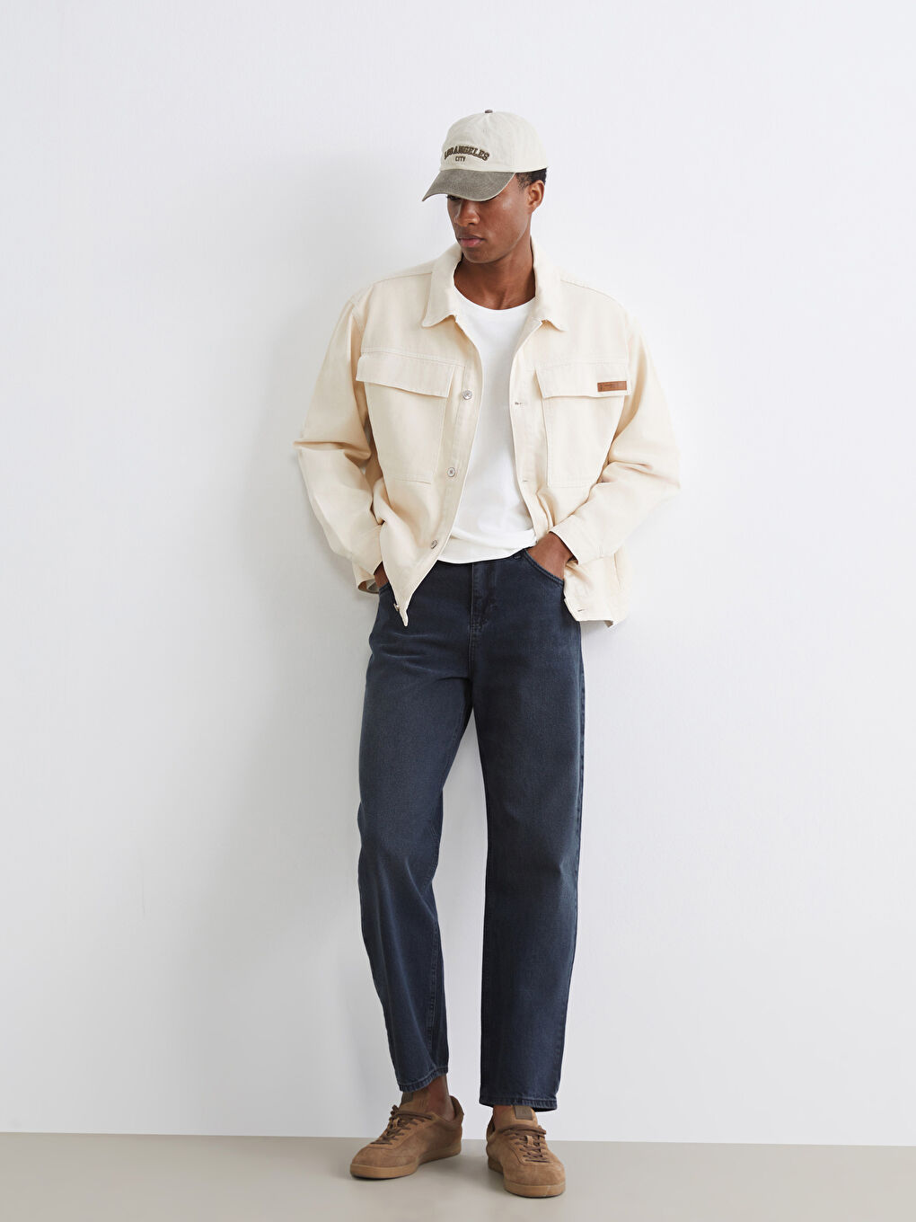 İndigo Loose Fit Erkek Jean Pantolon