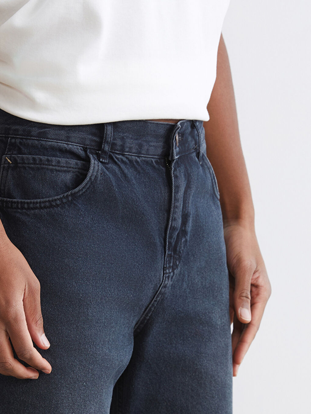 İndigo Loose Fit Erkek Jean Pantolon-2