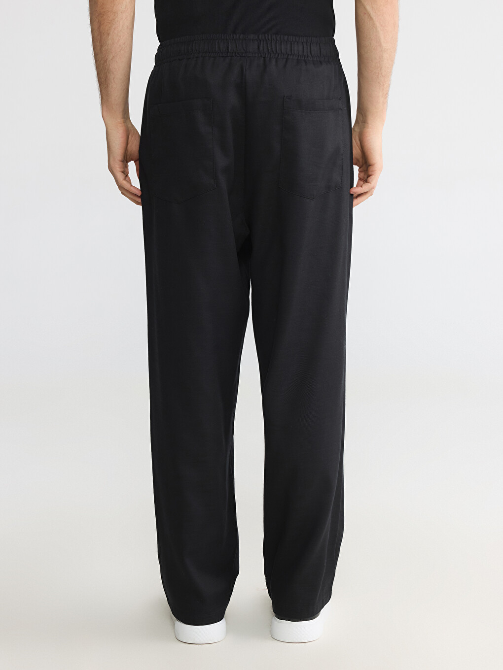 Man Black Trousers-11