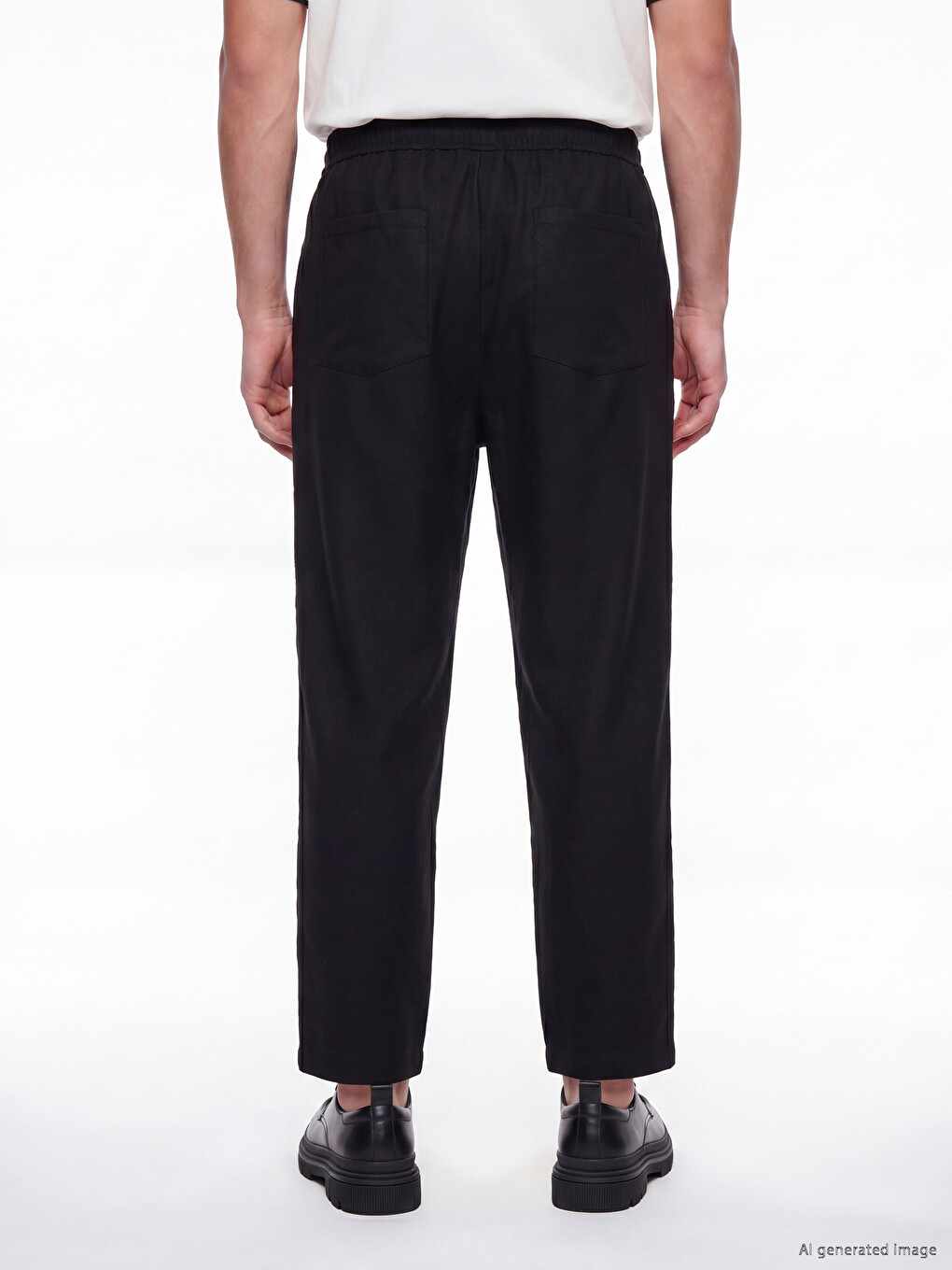 Man Black Trousers-10