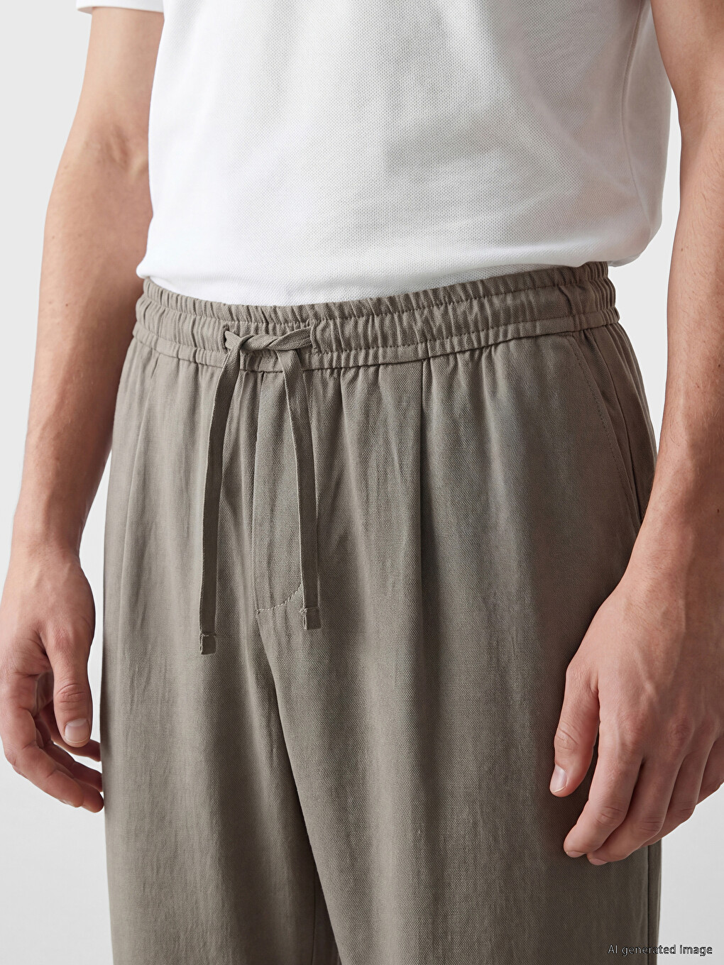 Man Green Trousers-2