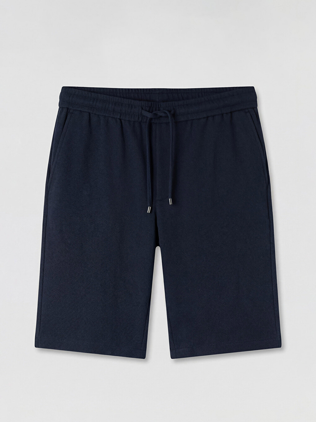 Man Navy Shorts-4