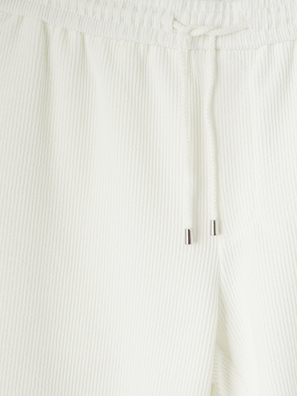 Regular Fit Ribbed Men's Shorts-6