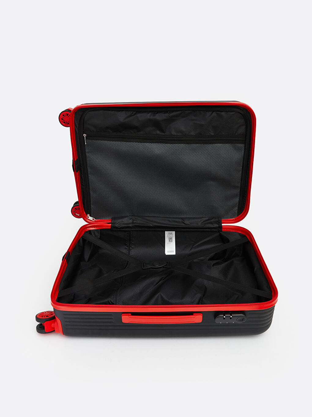 Siyah Kilit Detaylı Büyük Boy Valiz-2