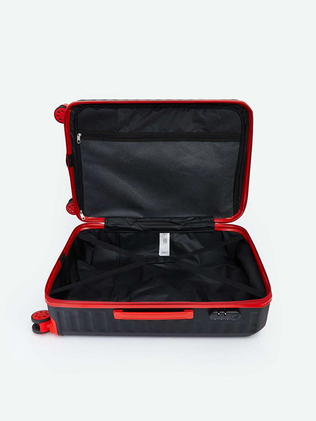 Siyah Kilit Detaylı Büyük Boy Valiz-2