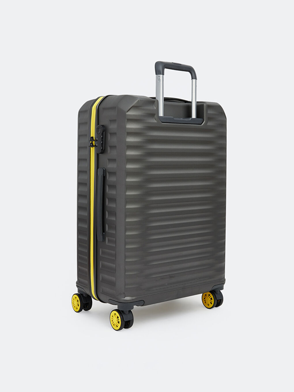 Medium Size Suitcase with Lock Detail-1