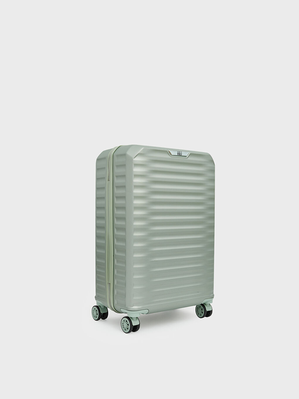 Yeşil Kilit Detaylı Küçük Boy Valiz