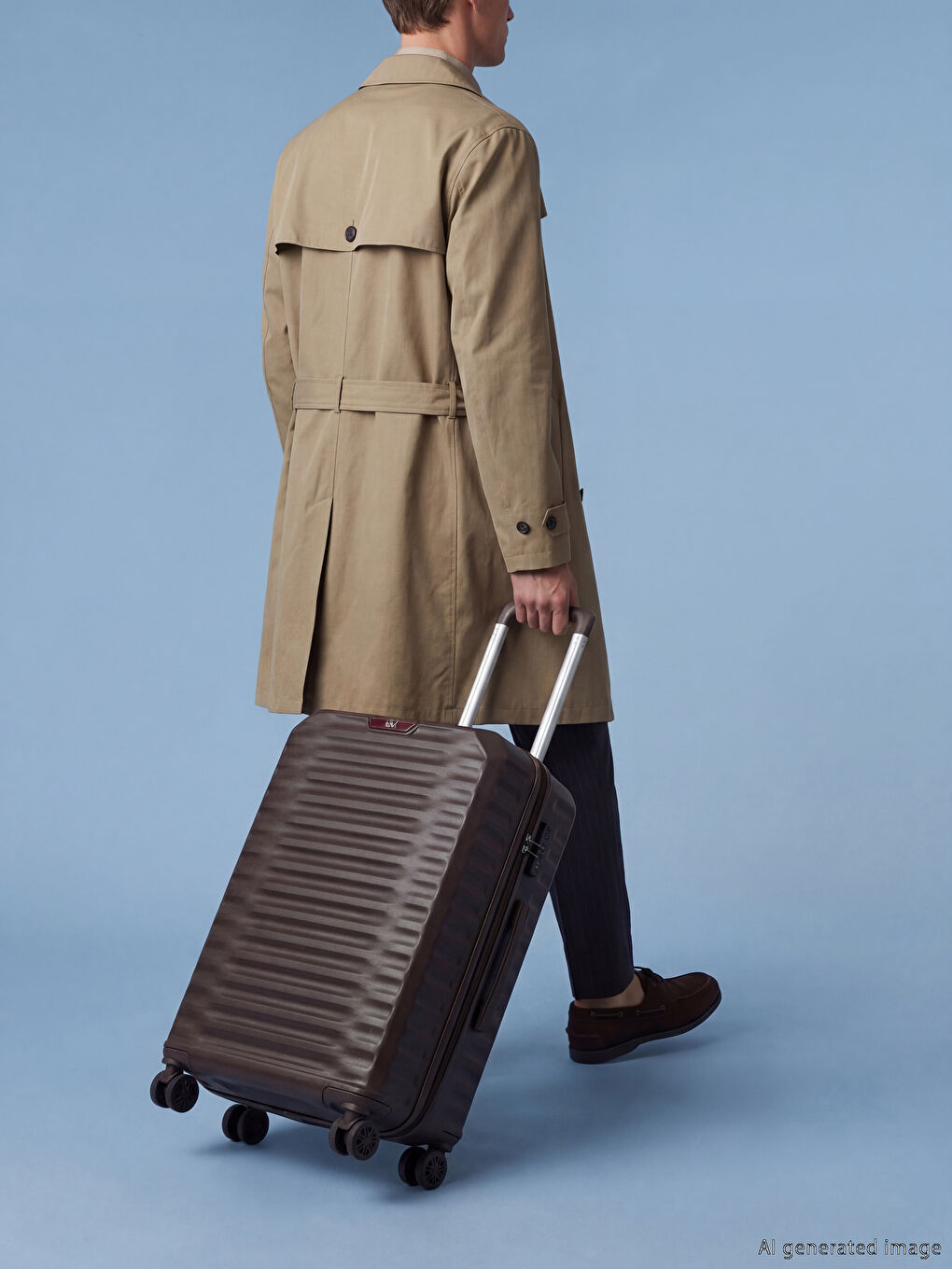 Small Suitcase with Lock Detail